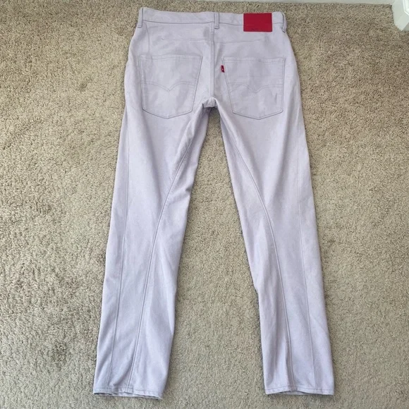 Levi's Engineered Jeans LEJ 502 RARE Men's Red Back Patch Corduroy Pants 32x32